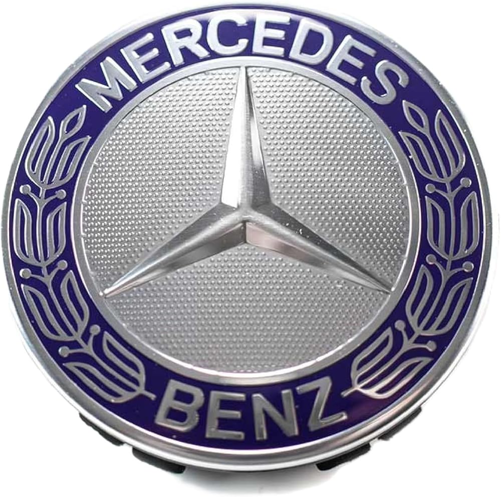 Mercedes-Benz Centre Hub Wheel Cap 75mm | OEM Style Alloy Wheel Hub Logo