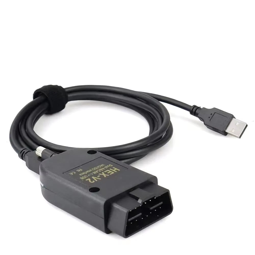 HEX-V2 VCDS Diagnostic and Coding Cable (Unlimited VIN, Lifetime Free Software) - Volkswagen, Skoda, Audi - Free Remote Installation of VCDS