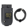 HEX-V2 VCDS Diagnostic and Coding Cable (Unlimited VIN, Lifetime Free Software) - Volkswagen, Skoda, Audi - Free Remote Installation of VCDS