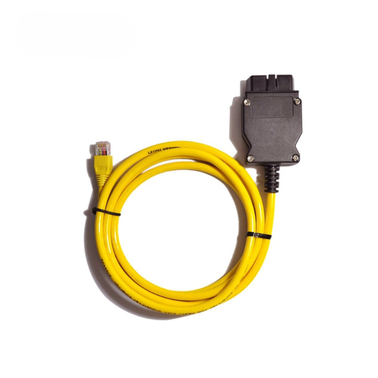 BMW ENET Cable | OBDII to RJ45 Ethernet Cable for BMW F/G/I Series Cars (Coding & Diagnostics with E-Sys, ISTA, Rheingold)